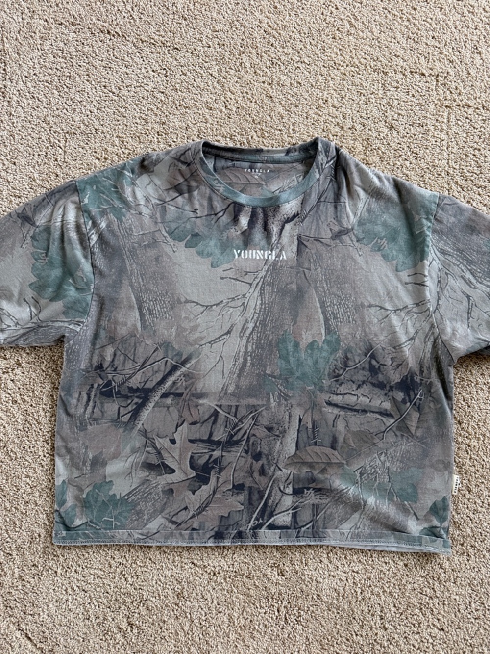 YOUNGLA CAMO T-SHIRT